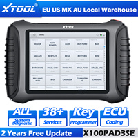 XTOOL X100 PAD3 SE V2.0 Auto Key Programmer XPAD Elite All Key Lost PAD3 ECU Coding Car Diagnostic Tool Key Programming Tools