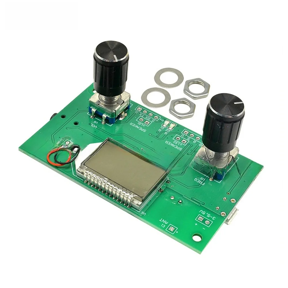 87-108 MHz For fm Reception Module with Dual Output Channels Compatible with Speakers Headphones and Audio Projects