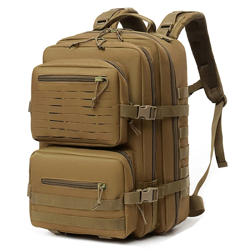 

Multi-layer Space Outdoor Climbing Bag with Interior Compartment Comfortable Breathable Camping Hiking Climbing Backpack