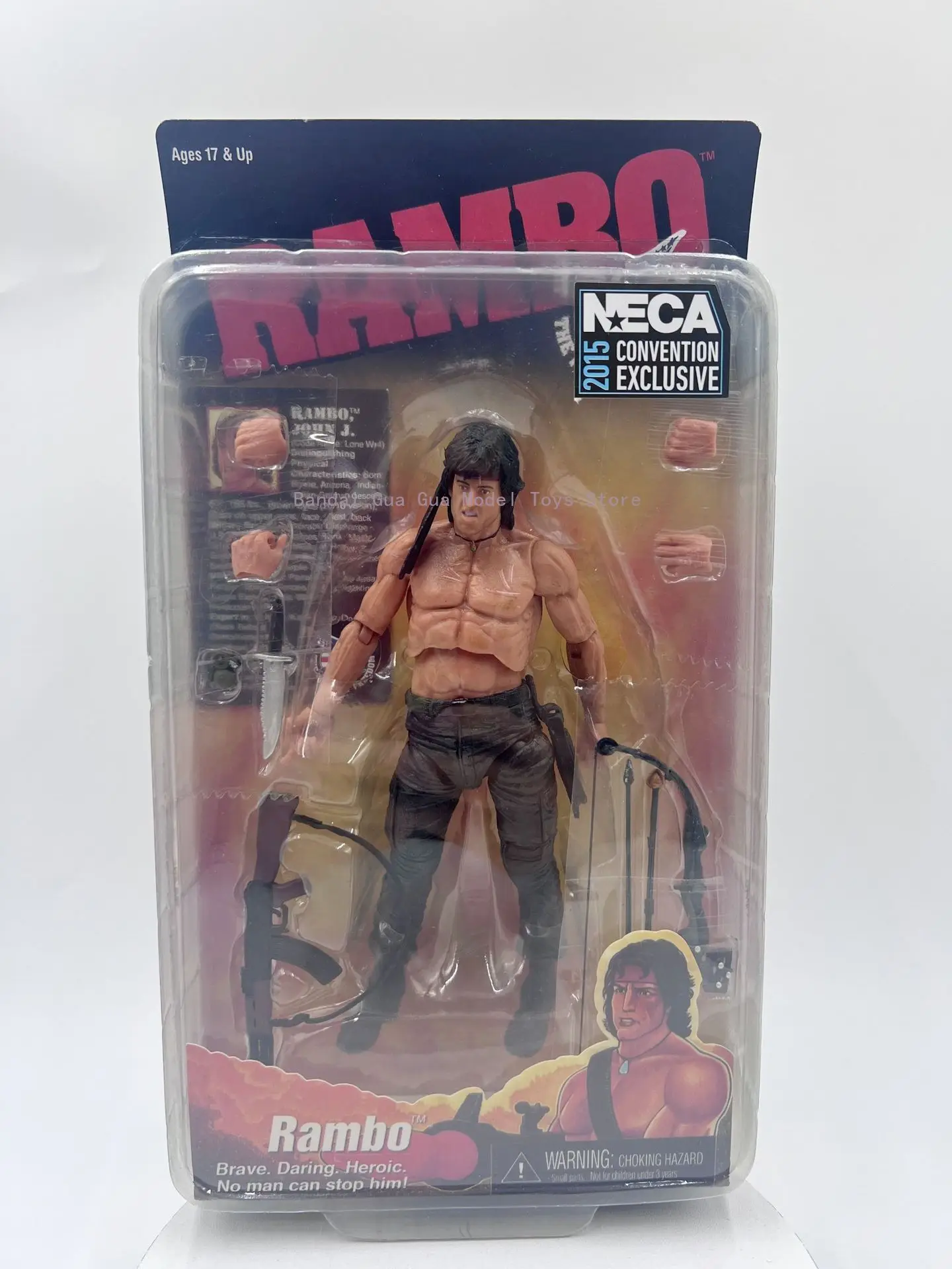 ألعاب شخصيات الحركة من NECA First Blood Rambo John J Michael Sylvester Gardenzio Stallone #4