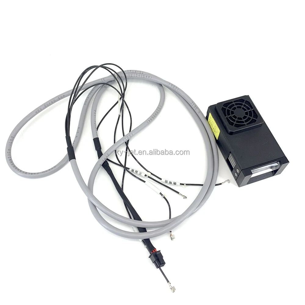 Fan Cooling Ink Curing Lamp 395mm 100w for Printer UV Lamp Head Air Cooled Blue Ultraviolet Lamp 100w