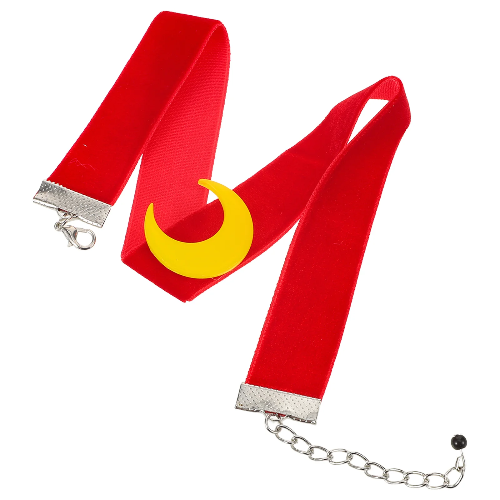 

Moon Choker Elegant Crescent Adjustable Collarbone Chain Necklace Delicate Minimalist Jewelry Everyday Wear Women