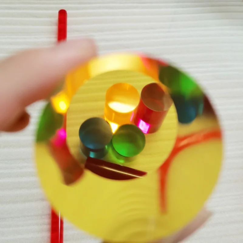 1-4Pcs Length 495mm Colored Translucent Acrylic Rod Diameter 3-50mm PMMA Solid Cylinder Pexiglass Bar