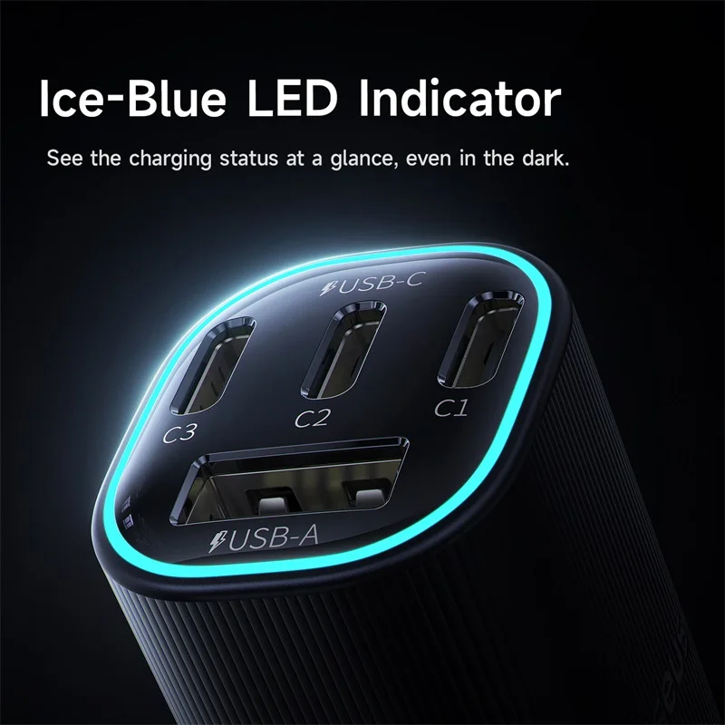베이스어스 160W 차량용 충전기 고속 충전 PPS PD3.0 USB 타입 C 아이폰 17... - 1