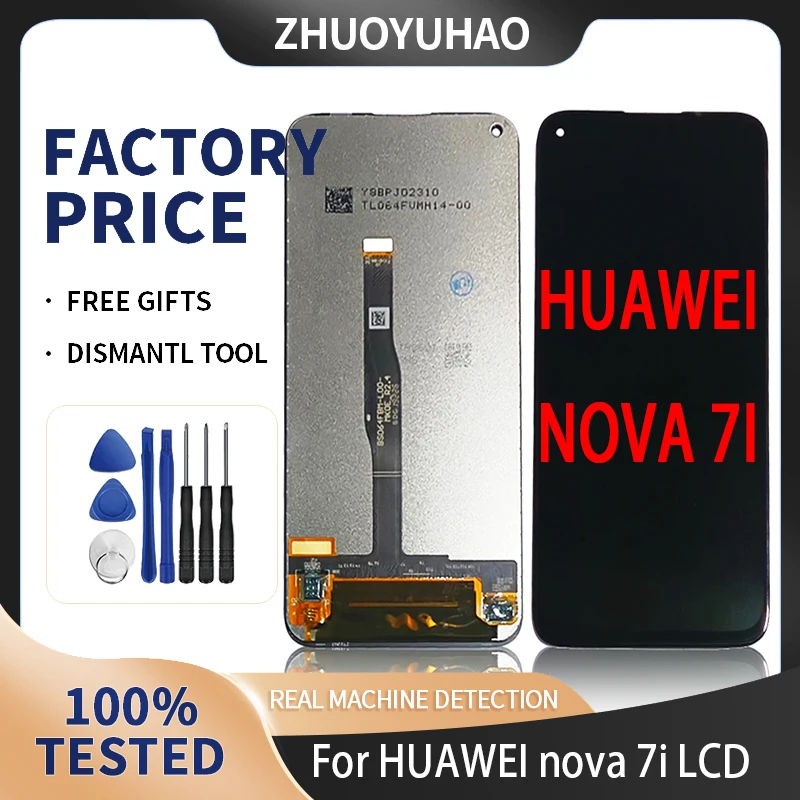 6.4\'\' LCD Display For HUAWEI nova 7i LCD Replacement Display Touch Screen  For HUAWEI nova 7i LCD Screen Digitizer Assembly