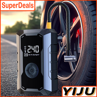 150PSI Wireless Inflatable Pump Handheld Digital Tire Inflator Lithium Battery Electric Car Air Compressor for Car Bicycle Balls