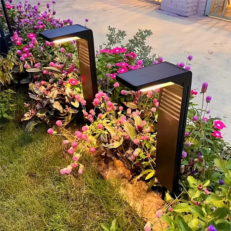 

HHO-Outdoor Solar Garden Lights, Waterproof LED Lighting, Solar Powered, Eco-Friendly Installation, Ideal For Garden Decor