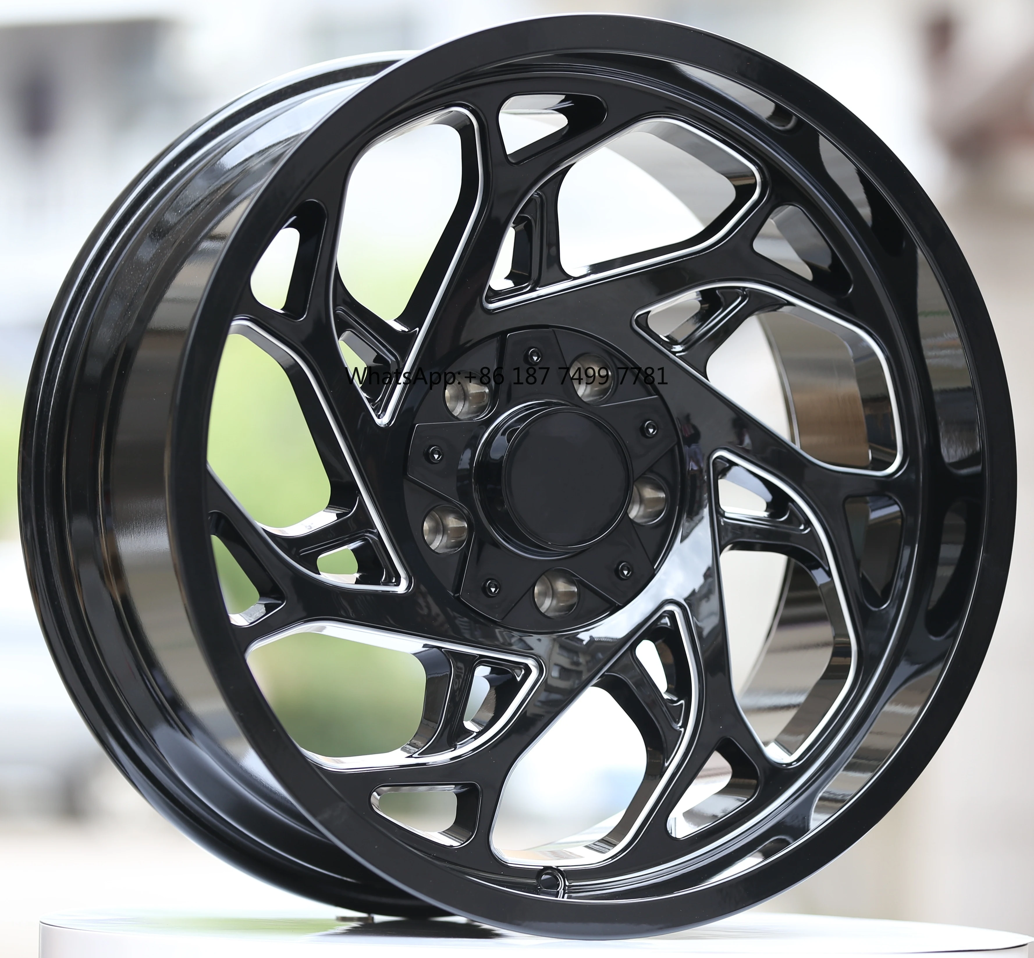 

Aluminum Alloy Modified Wheel Hub for Pickup & SUV 18-24 Inch 5X127 5X139.7 5x150 6X135 6X139.7 8X165.1 SUV Upgrade Modification