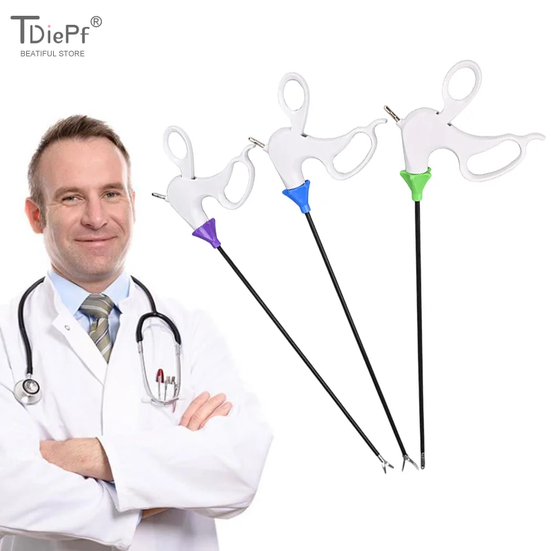 

High-grade stainless steel Laparoscopic Simulator Instruments Needle Holder Disposable Dissecting Forceps Scissors For Training