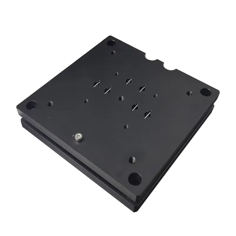QX148 manual tilt stage Angle adjustment table ±3° Table size 148×148