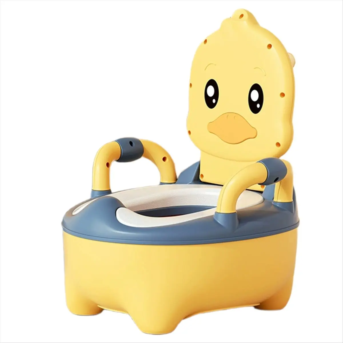 NOCM Home Child Toilet Seat/Potty Toilet for Little Boys and Girls Duck Toilet for Infants and Young Children A