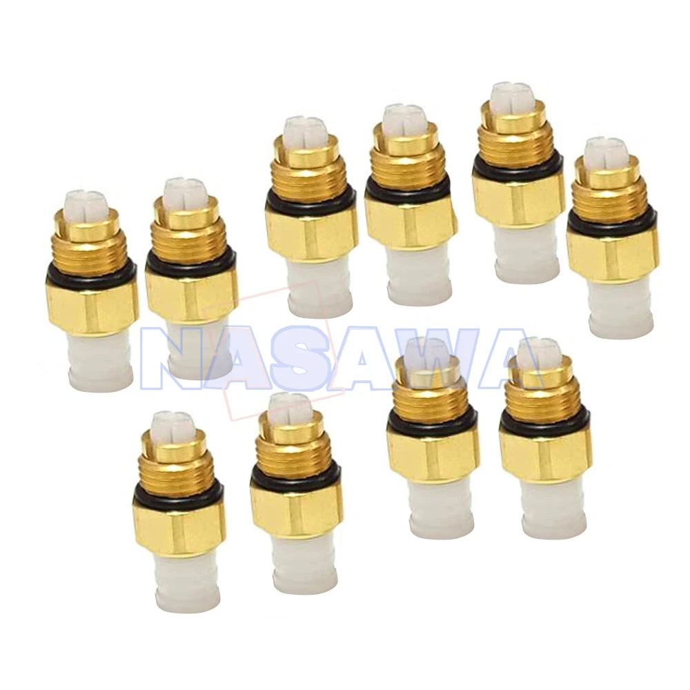 10pcs M10 M8 Air Suspension Repair Kit Air Valve Tube Connector for W164 W251 W212 W211 W220 W221 M10 for Q7 Jeep BWM E66 E53