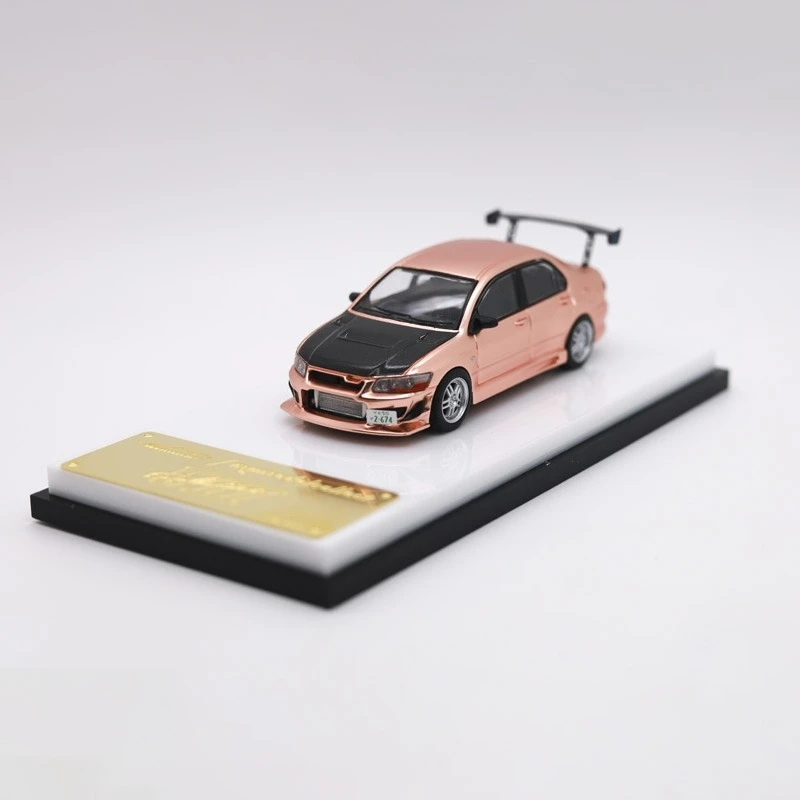 

Model Collect MC 1:64 Lancer Evolution EVO VII Chrome Copper Diecast Model Car