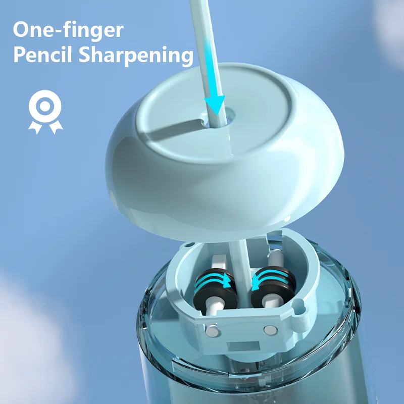 Deli Temperamatite elettrico Temperamatite automatico per materiale scolastico per studenti Regalo per bambini Ritorno a scuola