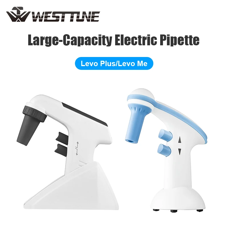 

WESTTUNE Lab Электрический контроллер пипеток Автоматическая моторизованная пипетка с регулируемой скоростью Наполнитель Электрический пипеттор для 0,1 ~ 100 мл