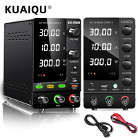 KUAIQU USB DC Regulated Power Supply Adjustable 30V 10A Switching Laboratory Power Supplies 32V 6A 60V 120V For Repair Phone PCB