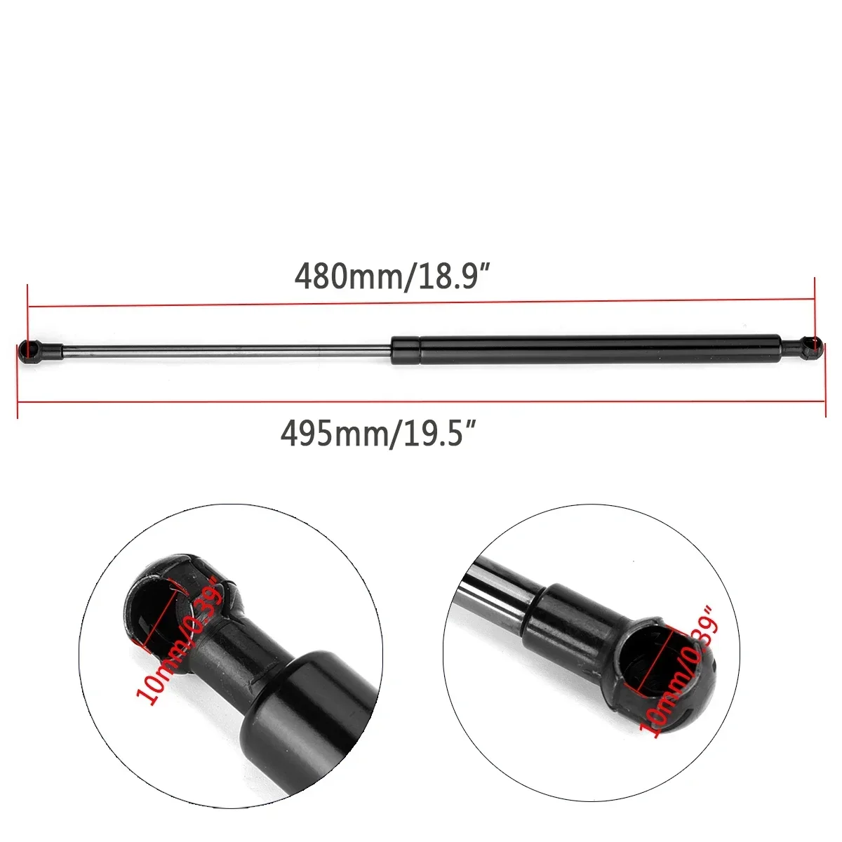 

1шт для Suzuki Jimny JB64 JB74 20182022 Автомобильные задние двери багажника, газовые стойки, газовая пружина, автоаксессуары