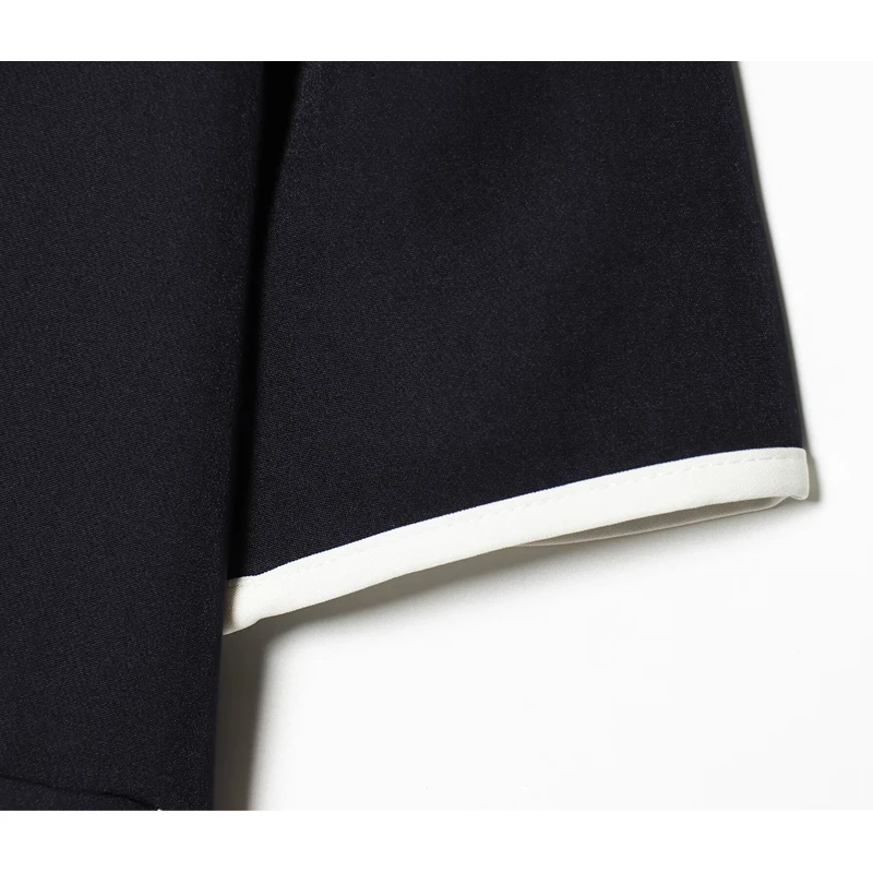 MUJER 2026 Women's Blazer Tailoring Casual Blazer Woman Short Sleeve Cropped Jackets for Women Fashion Outerwears New in Coats