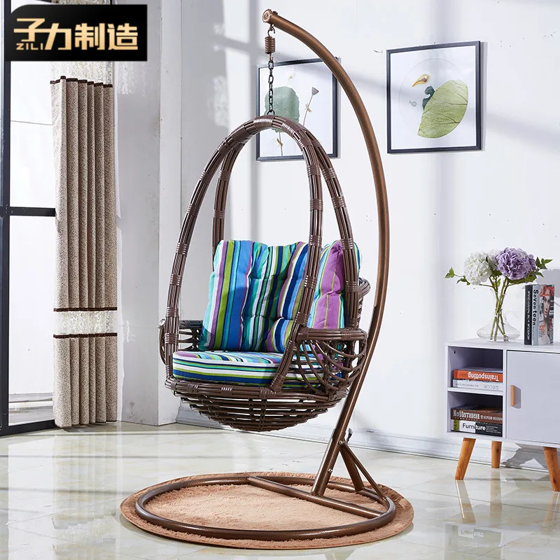 

Zili Hanging Basket Vine Chair Indoor Household Bird's Nest Lazy Person Single Outdoor Courtyard Cradle Chair