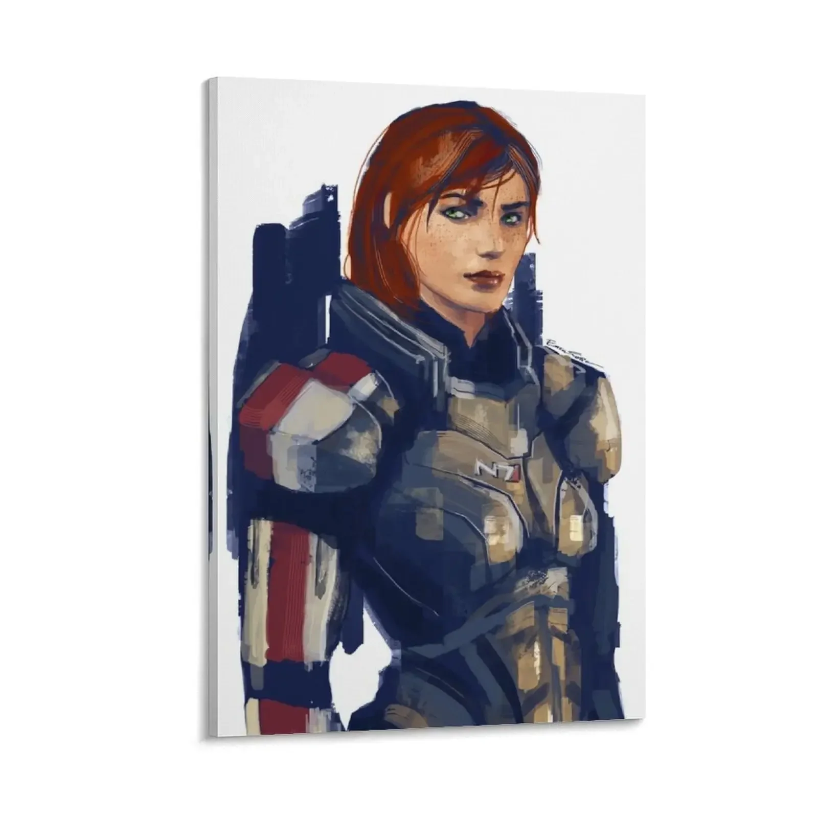 

Femshep from Mass Effect Canvas Painting decoration aesthetic anime posters decorative pictures for the room