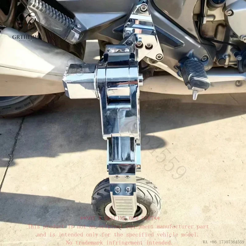 For Touring Indian BMW K1600 GTL R18 Motorcycle Landing Gear Auxiliary Parking Bracket Stabilizer Training Wheels Black C