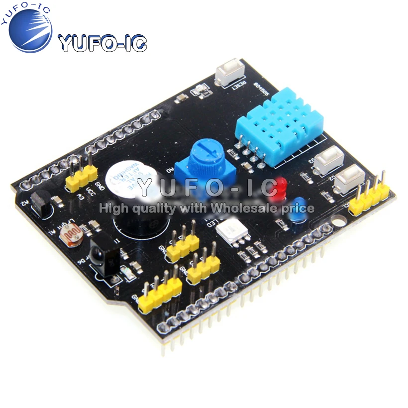 9 Oneness Multi-function Expansion Plate DHT11 Temperature And Humidity LM35 Temperatures Buzzer Compatible