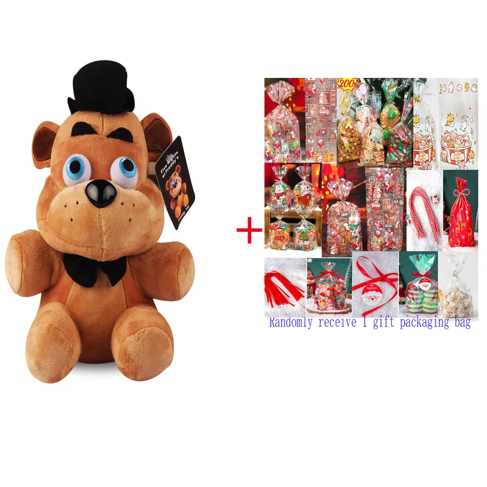 @ خمسة ليلة في فريدي Fnaf لطيف ألعاب من القطيفة لعبة دمية 18 سنتيمتر بوني الدب ماكر الكرتون محشوة الدمى فريدي لعب للأطفال Giftst #6