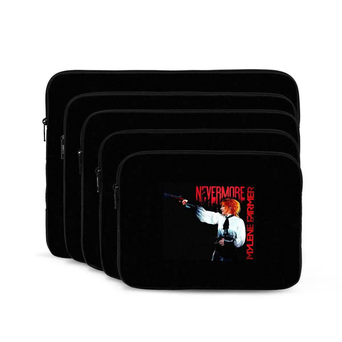 Nevermore Tour Libertine Mylene Farmer Notebook Laptop Bag Case Pouch For Macbook Air Pro Tablet Shockproof Case Bag