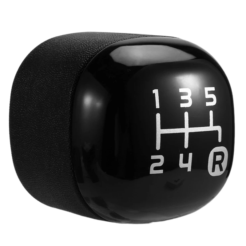 Car Manual Transmission 5 Speed Gear Shift Knob Lever Gearbox Shifter For Fiat Panda X58L 2012 Car Accessories