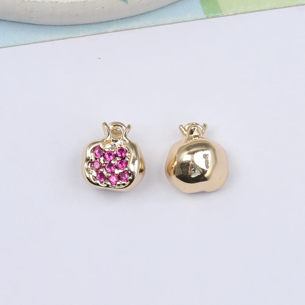 تصميم حلو-سحر شكل الرمان تشيكوسلوفاكيا ، أساور حجر الراين ديي ، مجوهرات ، 10 × 11 ، 50 ، + + +