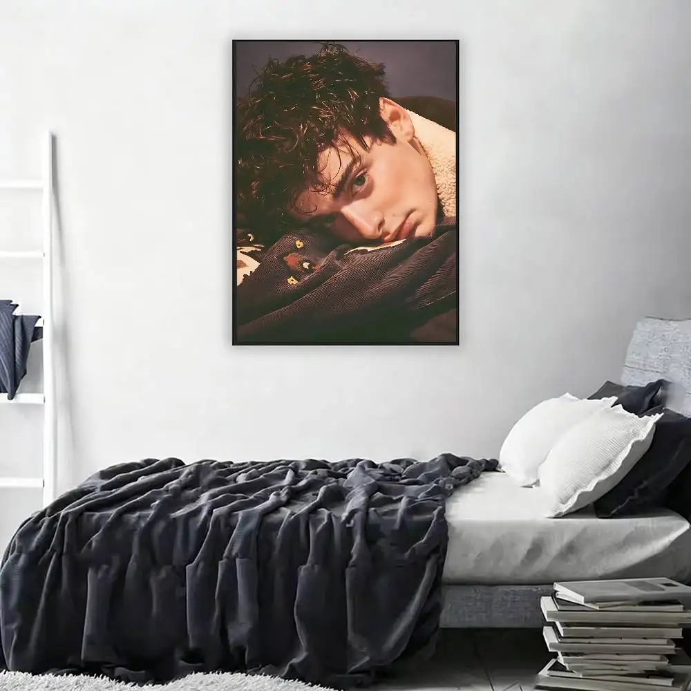 W-Will Noah Schnapp Stranger Poster Wall For Sticky Decoration Waterproof Home Living Room Bedroom Bar