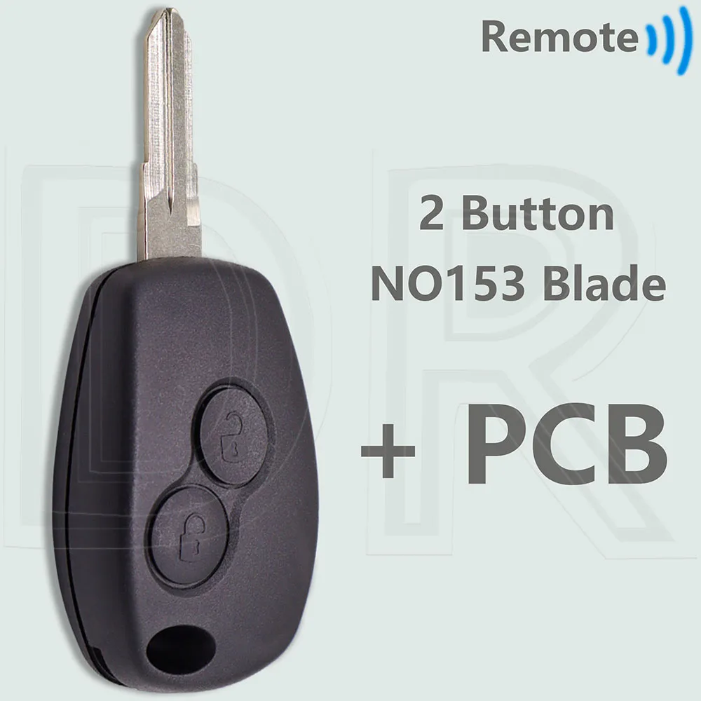 DR 4A PCF7961M ID46 PCF7946/7947 433 MHz Auto Afstandsbediening Sleutel Voor Renault Megane Duster Modus Clio 3 Twingo DACIA Logan Sandero Kangoo - afbeelding 1