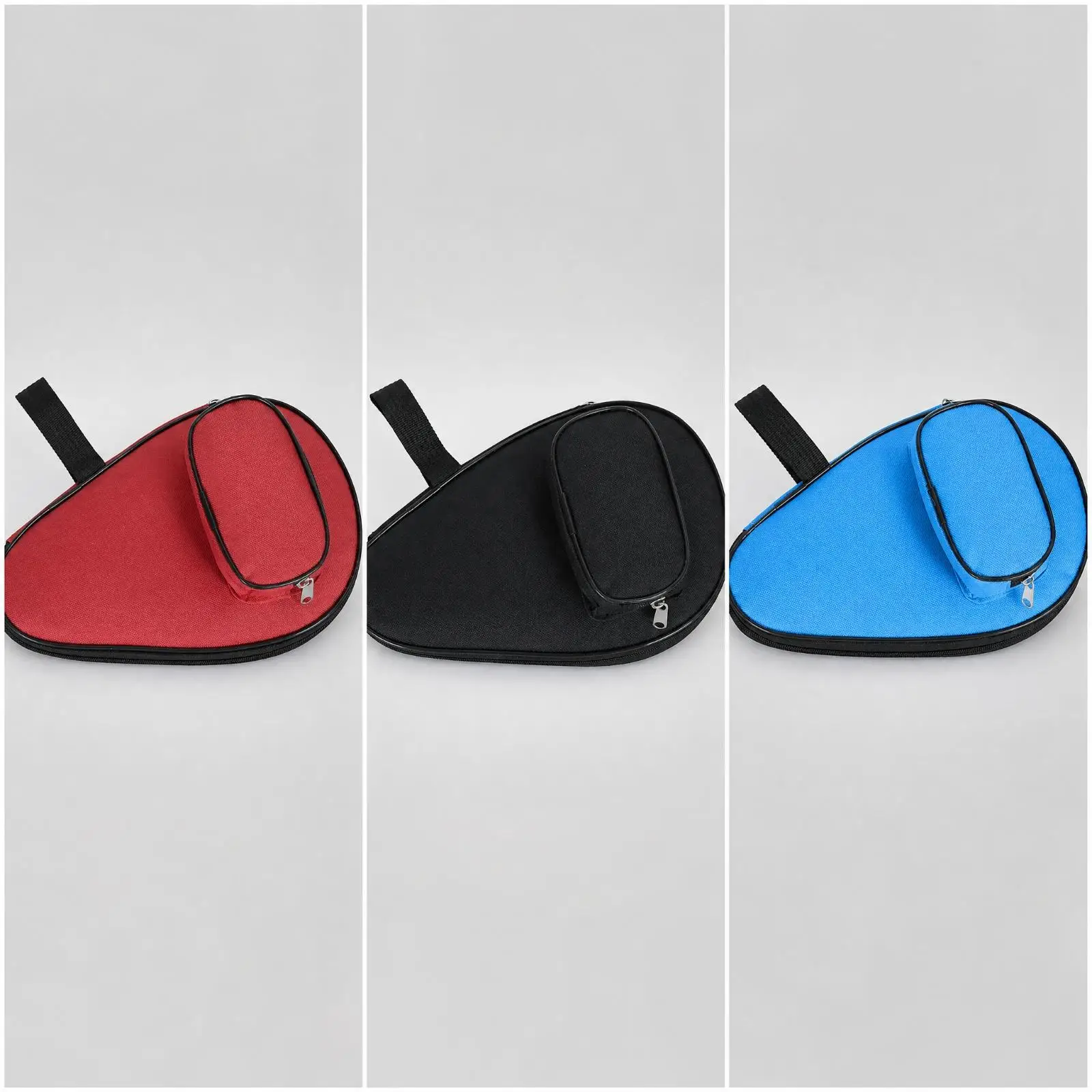 Nylon Table Tennis Racket Bag Paddle Cover Storage Pouch for Practice Matches Club Play