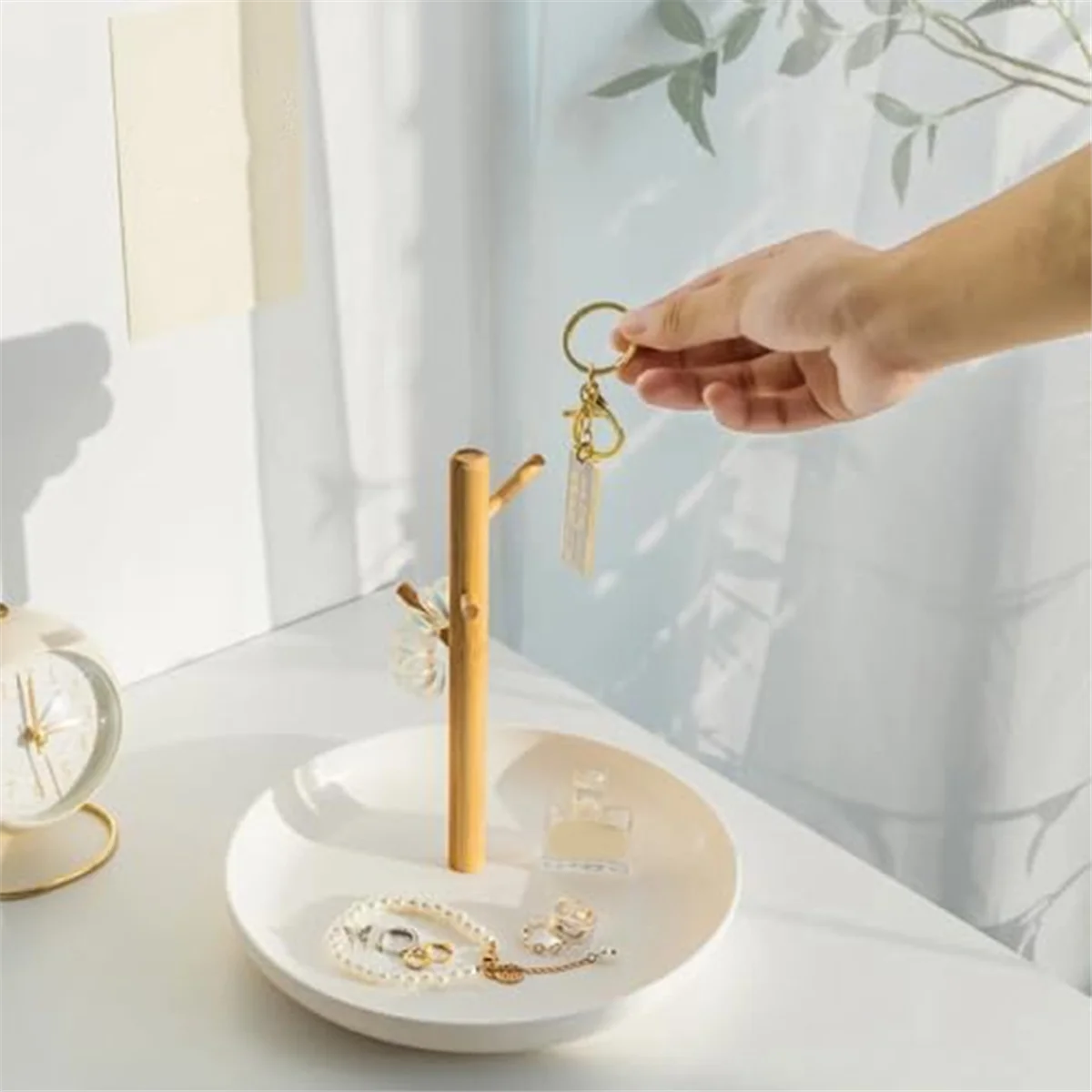 ELBA_Key Tray for Entryway Table, Catchall Tray Organizer A