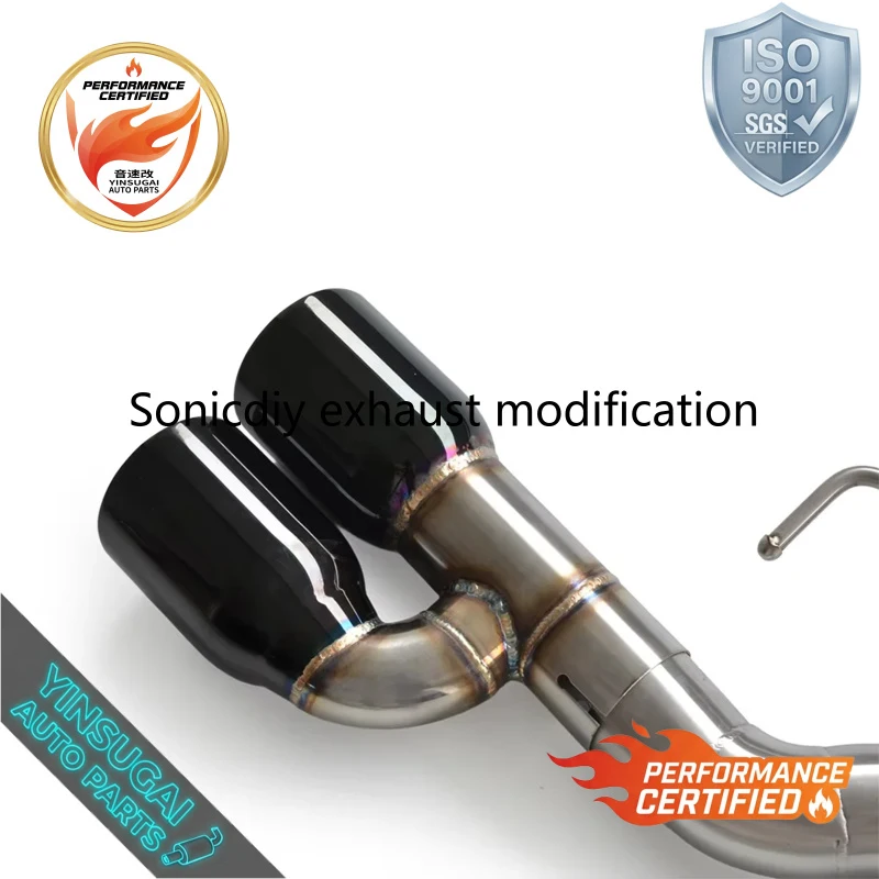 High Performance Catback Exhaust for X3/X4 M40i G01 3.0T 2016-2023 Valve Control OPF Compatible Custom 70mm/76mm Piping