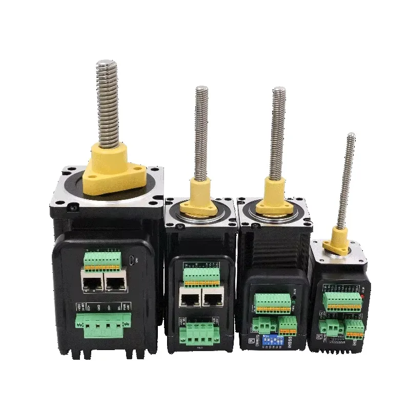 High Quality Nema17/23/34 Deep Customized Linear External Closed Loop Stepper Motor with Integrated Driver