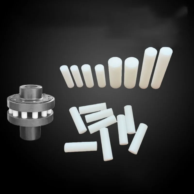 Nylon column pin coupling solid cylindrical hard plastic super wear-resistant nylon rod custom processing Diameter 18~60mm