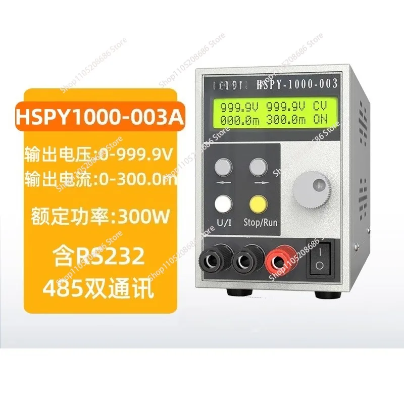 Precision Digital Adjustable Programmable DC Regulated Power Laboratory Power Supply 1000V 0.3A Mobile Repair