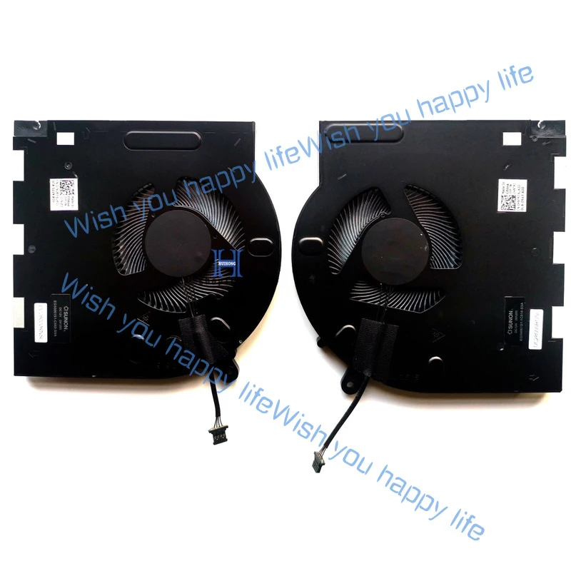 L... New For Dell Alienware M17 M17 R3 R4 P45E RTX30 CPU GPU Cooling Fan H5TYJ CNV63
