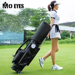 PGM MO EYES Golf Bag Women Trolley Tug Club Bags Portable Pulley Travel Pack with Pull Rod Ultra-light Waterproof