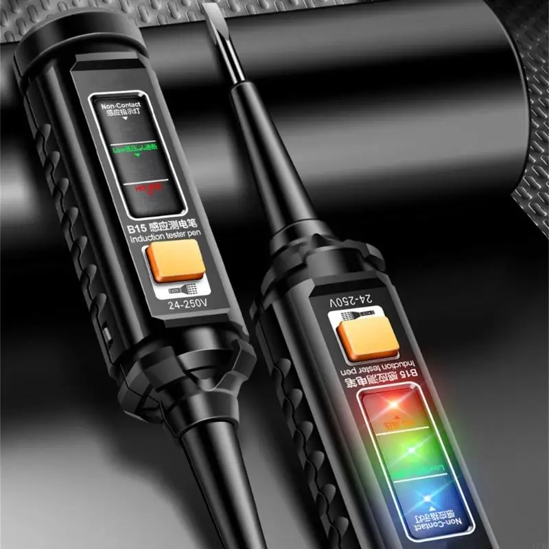 

L74C Automatic Sensings Test Pen Tester for Efficient Electrical Inspections Solid ABS Build 3Color Light