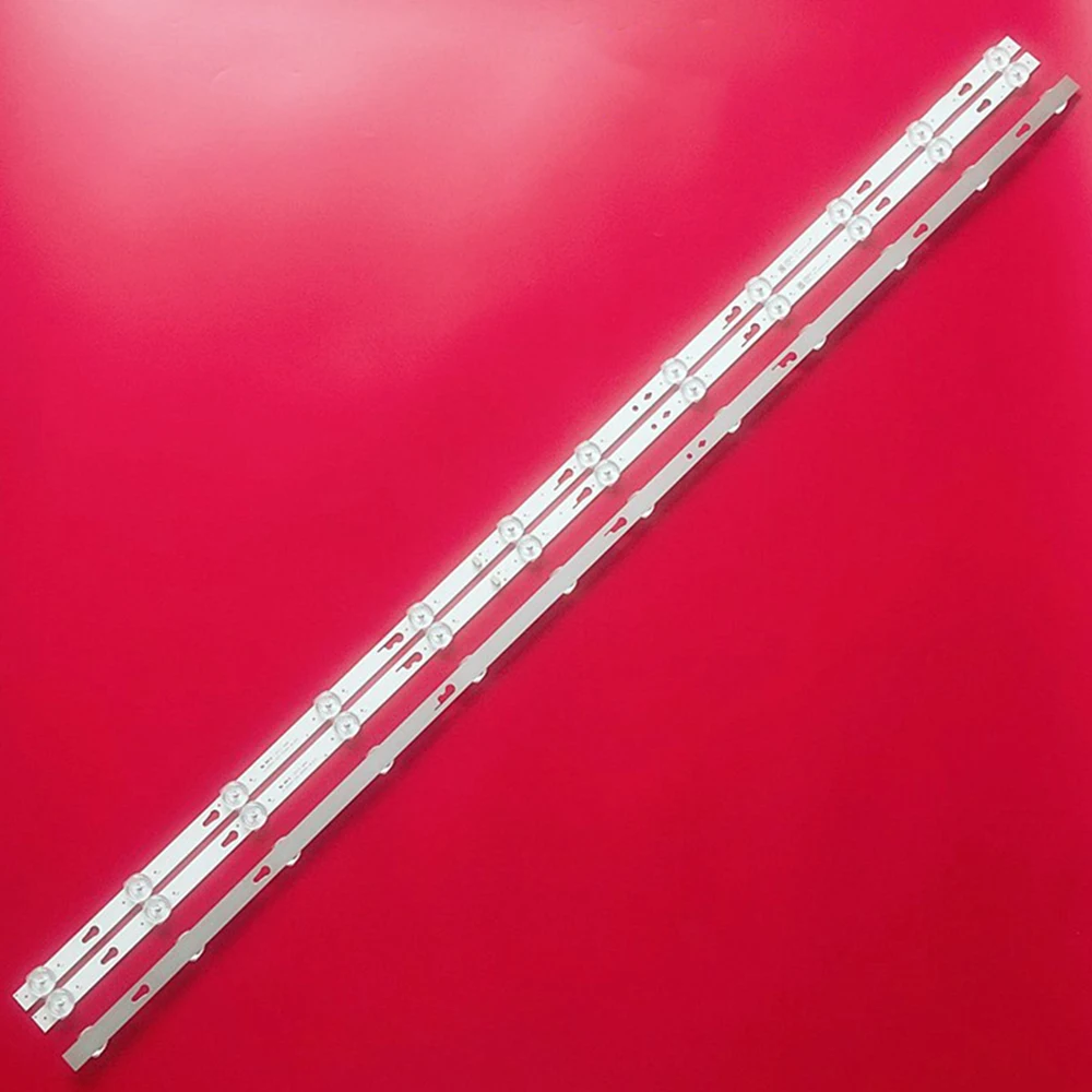 

New 3/6pcs LED Backlight Strip For MI 55"TV L55M5-AD JL.D550C1330-004AS-M-V03 LVU550CSDX 4C-LB550T-JFA Ple-55s08fhd 12 Lamp