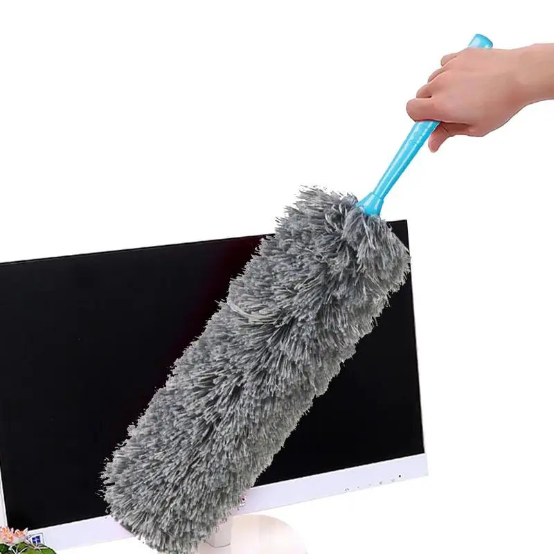 Microfiber Duster For Cleaning Detachable Cleaner Supplies Hangabl Clean Houseware Tools Hand Washable Dusters Comfortable Grip