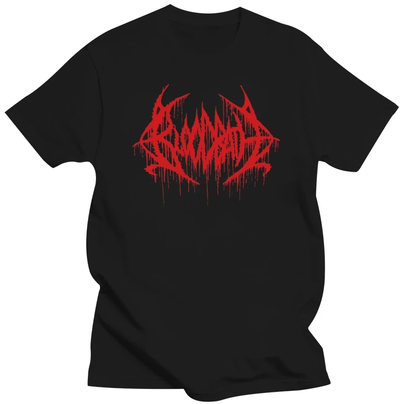 BLOODBATH LOGO WHITE T SHIRT DEATH METAL BAND HYPOCRISY GRAVE VOMITORY NILEHip-Hop  Casual Clothing