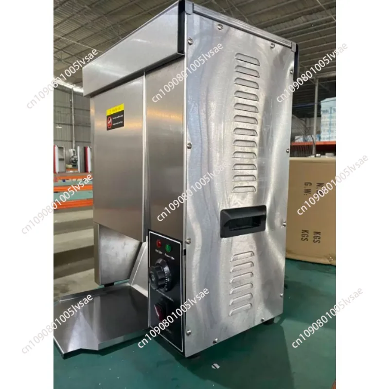 Commercial Vertical Grill Sandwich Toaster Electric Conveyor Toaster Multifunctional Hamburger Bun Baking Machine for Bread