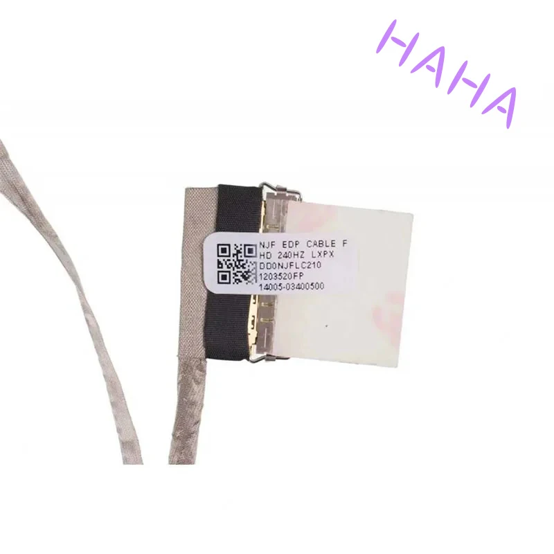 A+ New 14005-03400500 DD0NJFLC210 240Hz 40Pin For Asus FA506QM FA506QR FX506H  LCD Flex Screen Cable