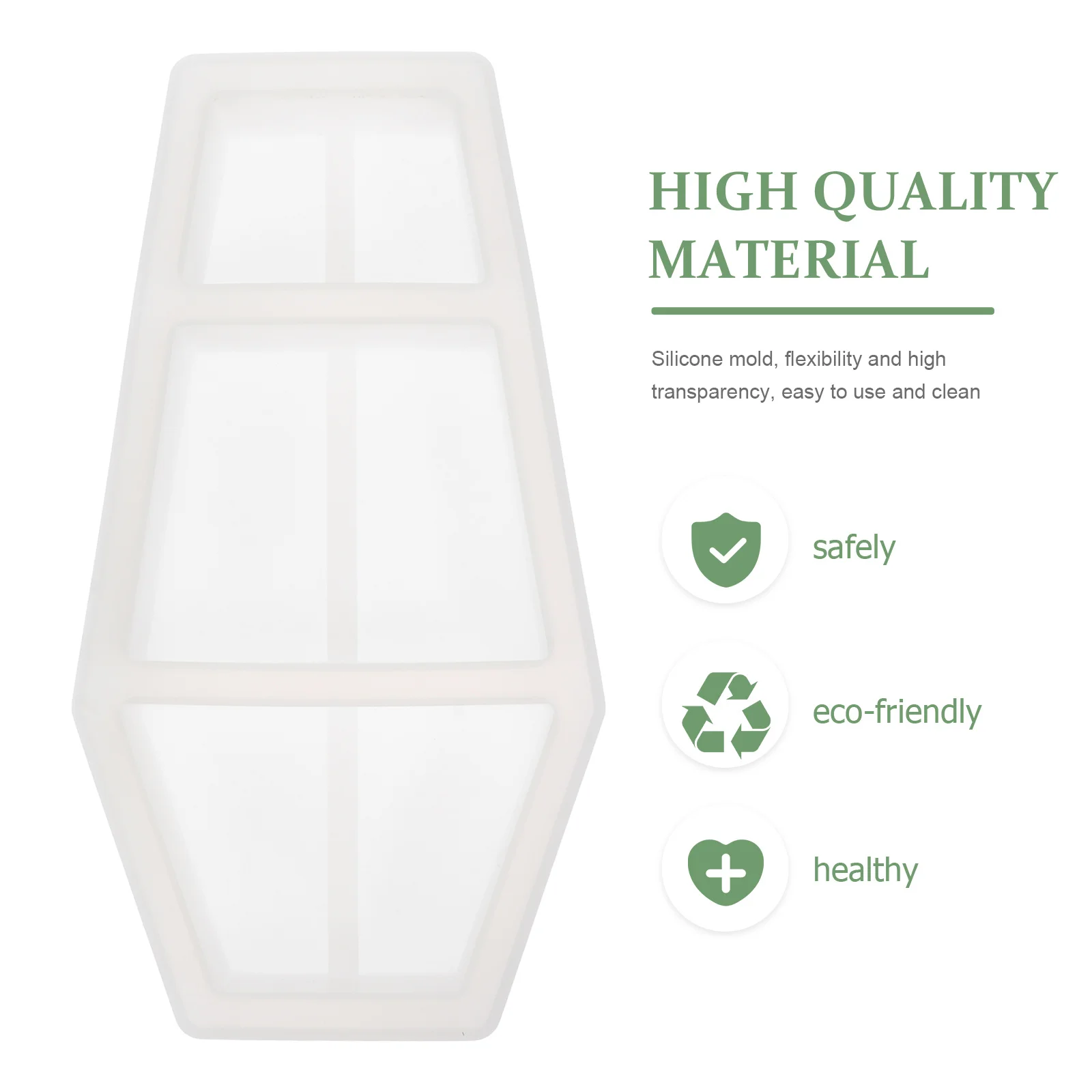 

Coffin Shape Storage Box Mold Diy Resin Casting Mould For Jewelry Organizer Handmade Craft Display Stand Container Tool Desktop