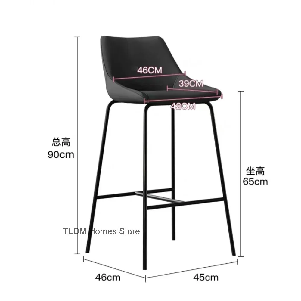 Chaises de Bar Ergonomiques et Simples, Design Moderne, Mobilier Commercial, à la Mode