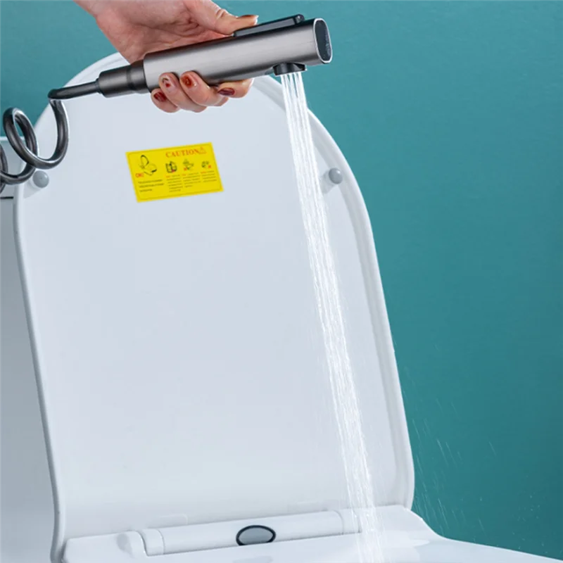 N10R-Multi-Function Toilet Bidet Shower Faucet Handheld Bidet Toilet Sprayer Set Solid Brass Faucet Cold Water Toilet Durable C