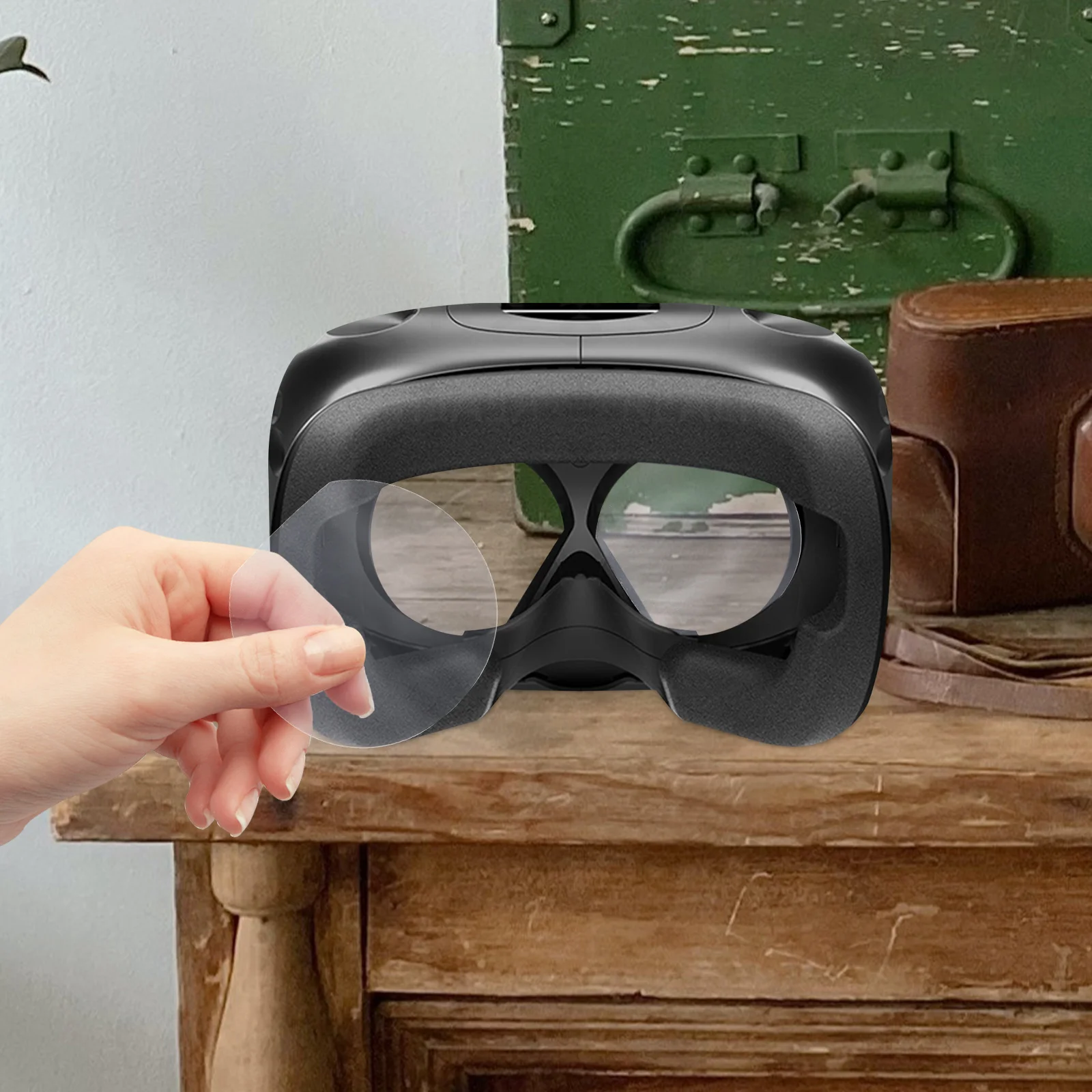 

VR Protective Film Protector Full - Screen Anti-blue Headset TPU Lens Compatible